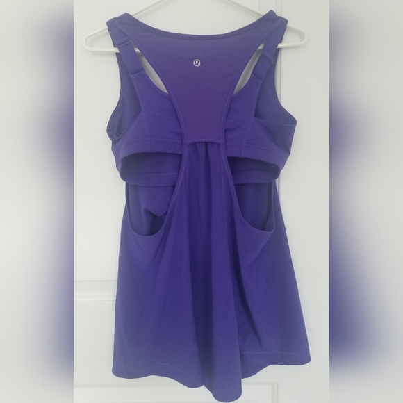 Lululemon Athletica Women's Purple Tank Top Size 10 - Picture 2 of 7